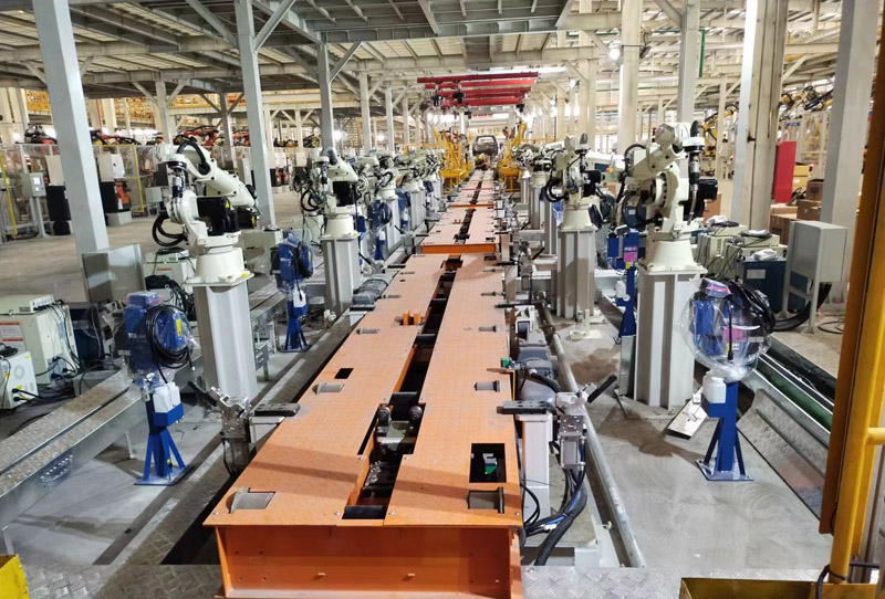 球盟会机器人助力比亚迪项目